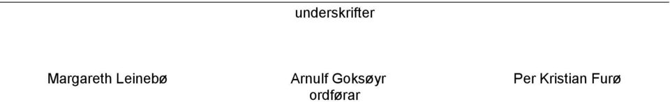 Arnulf Goksøyr Per