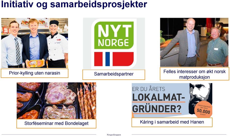 Felles interesser om økt norsk matproduksjon