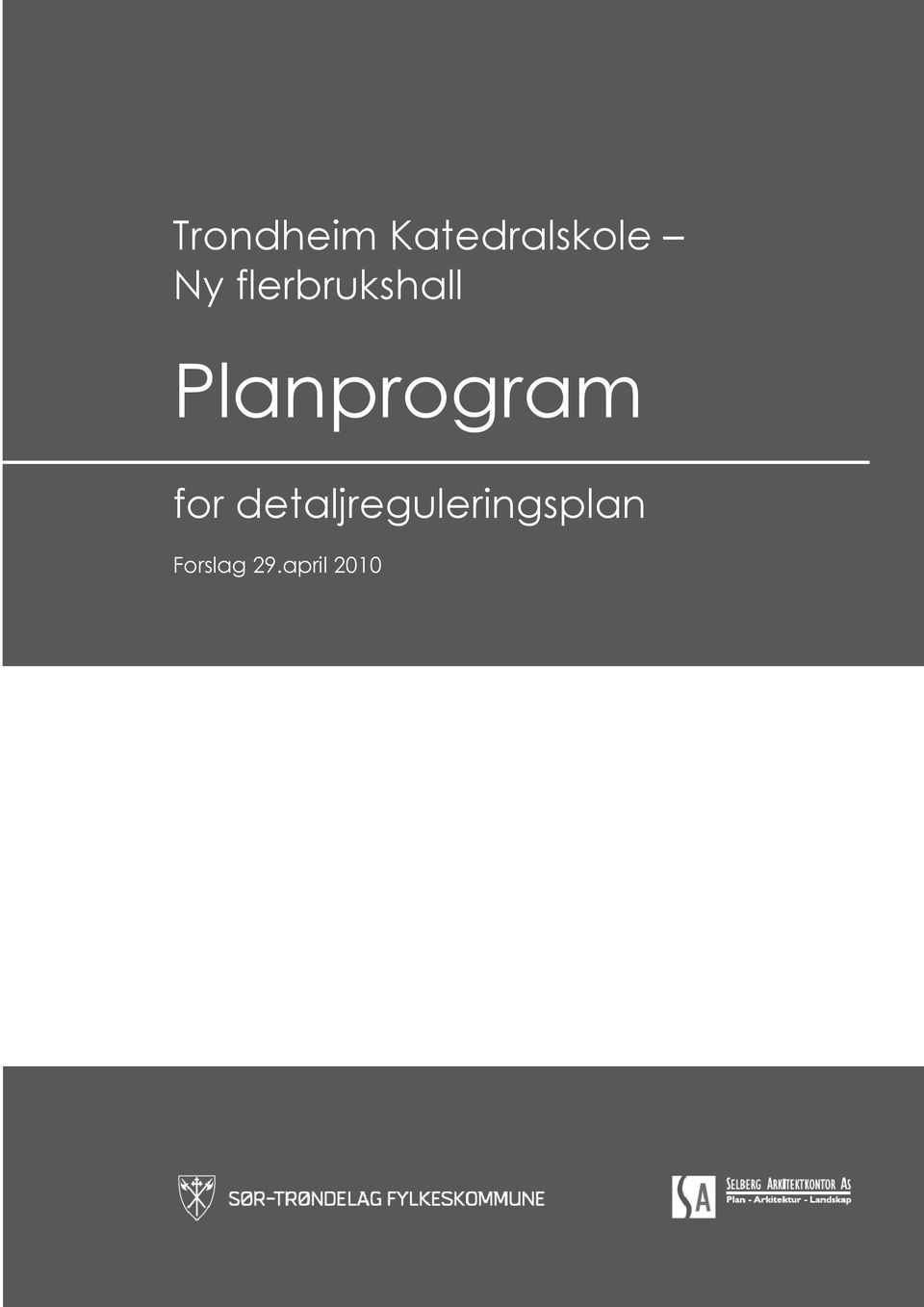 Planprogram for
