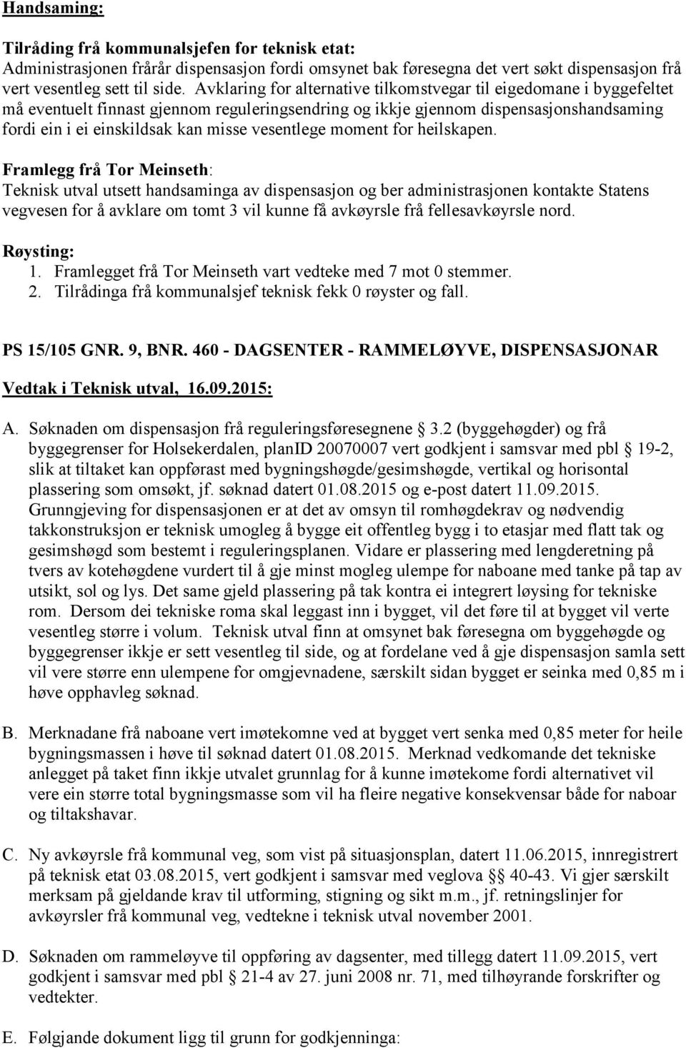 vesentlege moment for heilskapen.