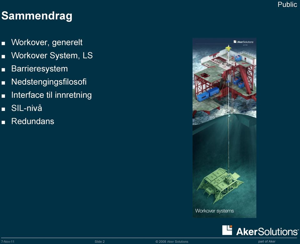 Nedstengingsfilosofi Interface til