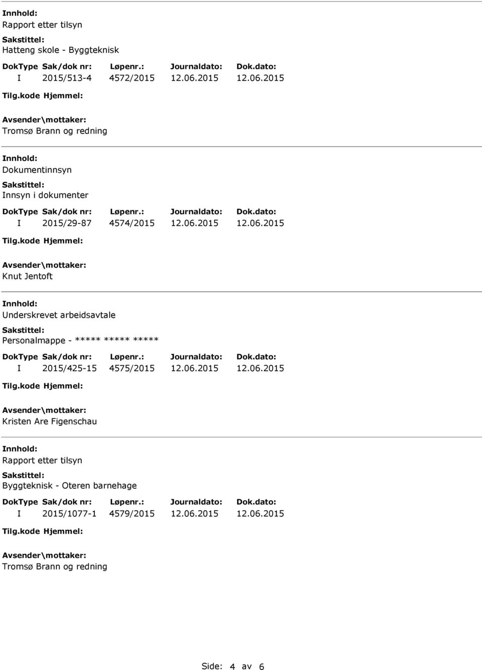 arbeidsavtale ***** 2015/425-15 4575/2015 Kristen Are Figenschau