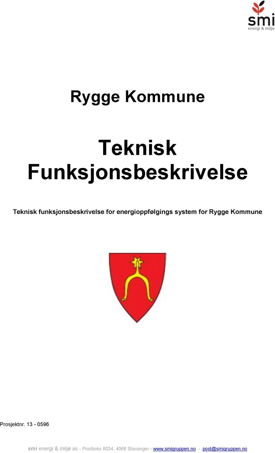 Rygge Kommune Prosjektnr.