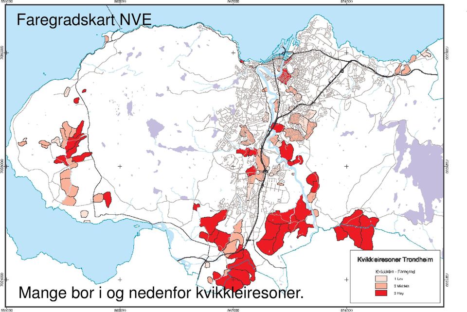 i og nedenfor