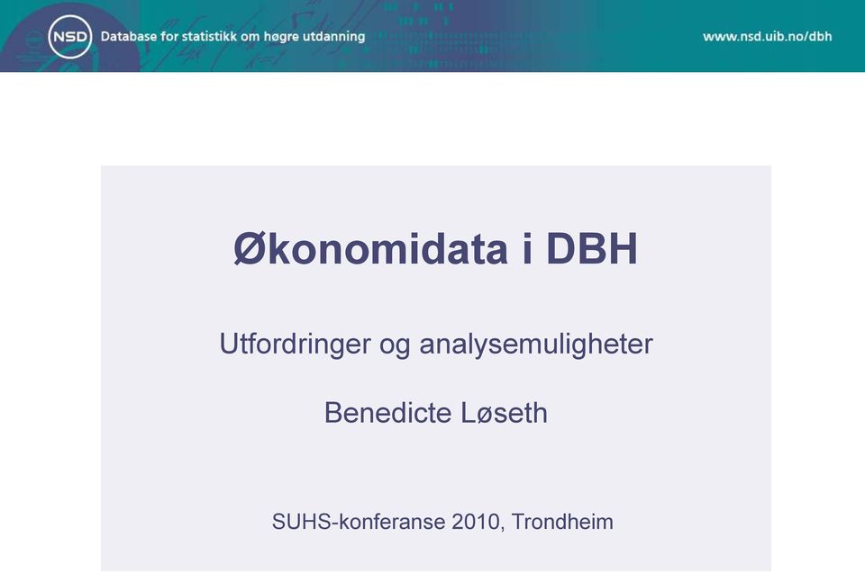 analysemuligheter