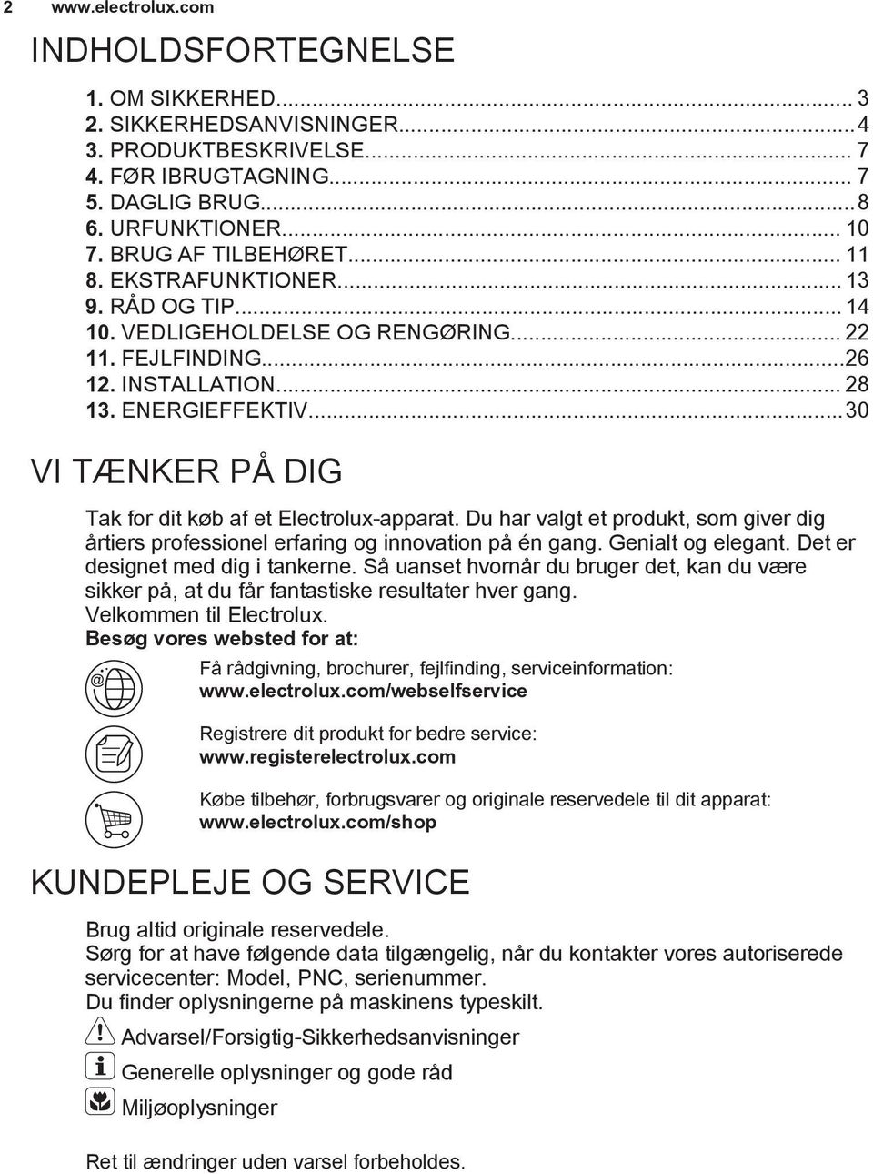 EOP601. DA Ovn Brugsanvisning 2 NO Ovn Bruksanvisning 32 - PDF ...