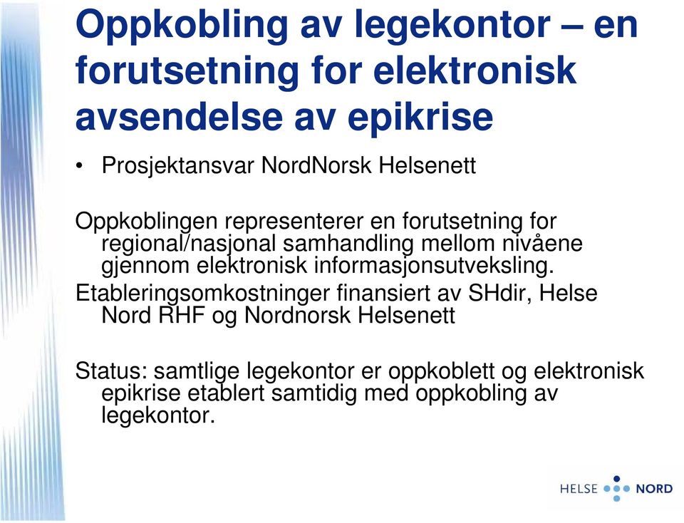 elektronisk informasjonsutveksling.