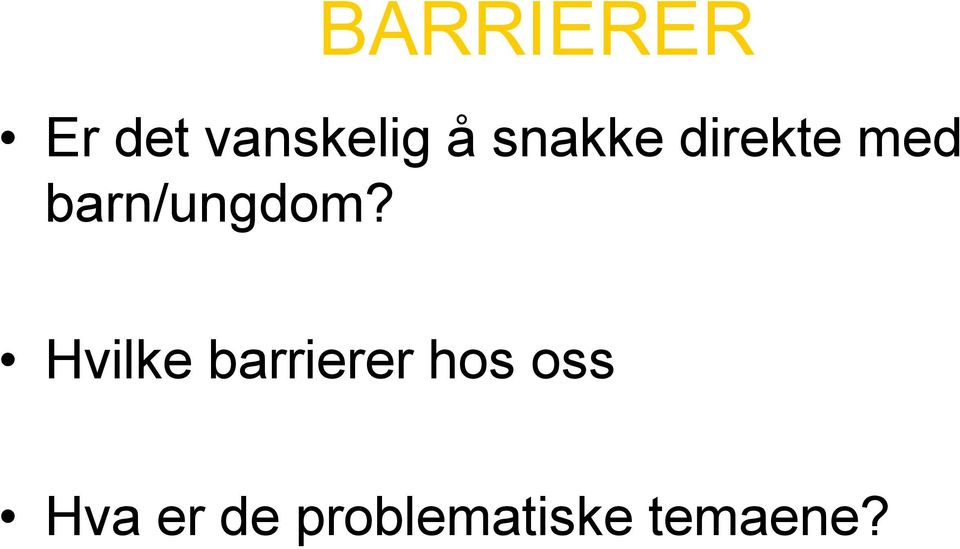 barn/ungdom?