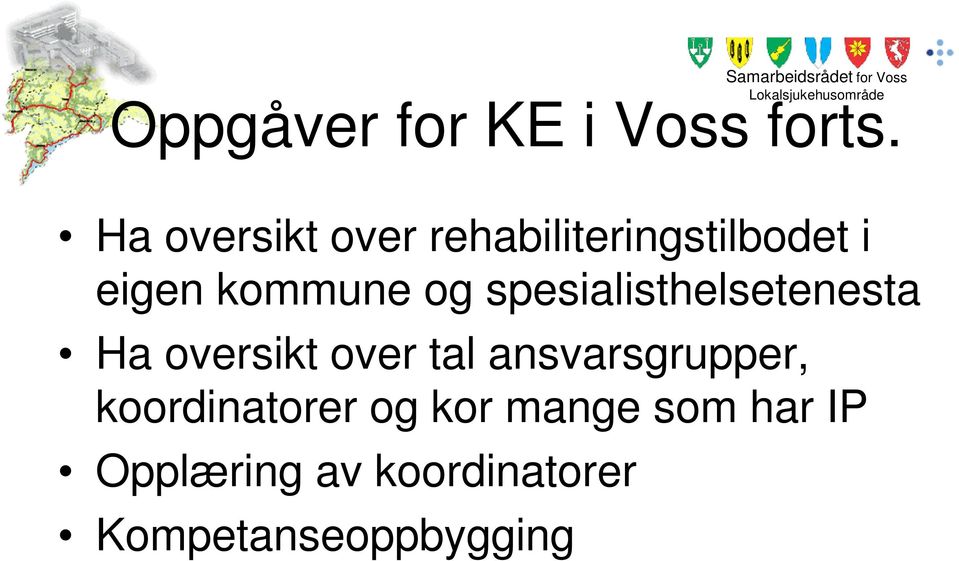 og spesialisthelsetenesta Ha oversikt over tal