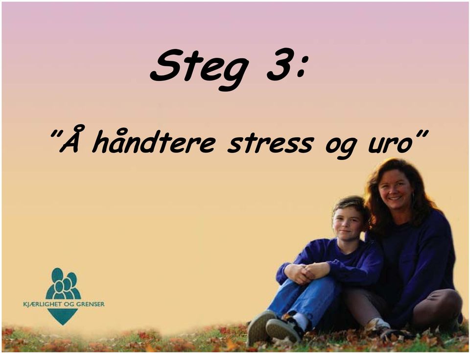 håndtere stress og uro