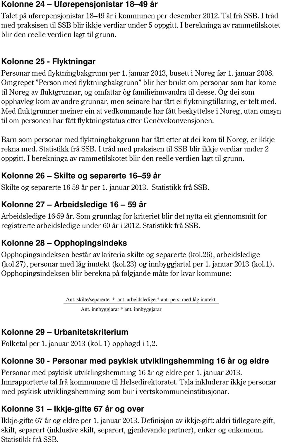 Omgrepet Person med flyktningbakgrunn blir her brukt om personar som har kome til Noreg av fluktgrunnar, og omfattar òg familieinnvandra til desse.