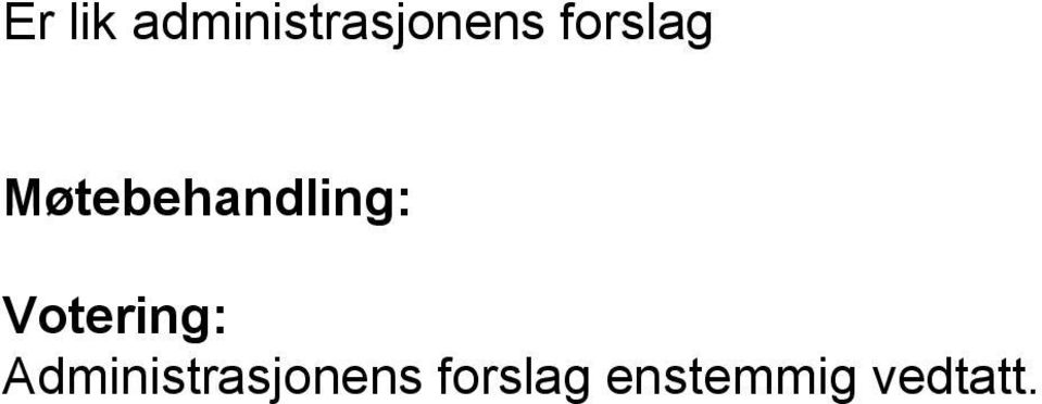 forslag