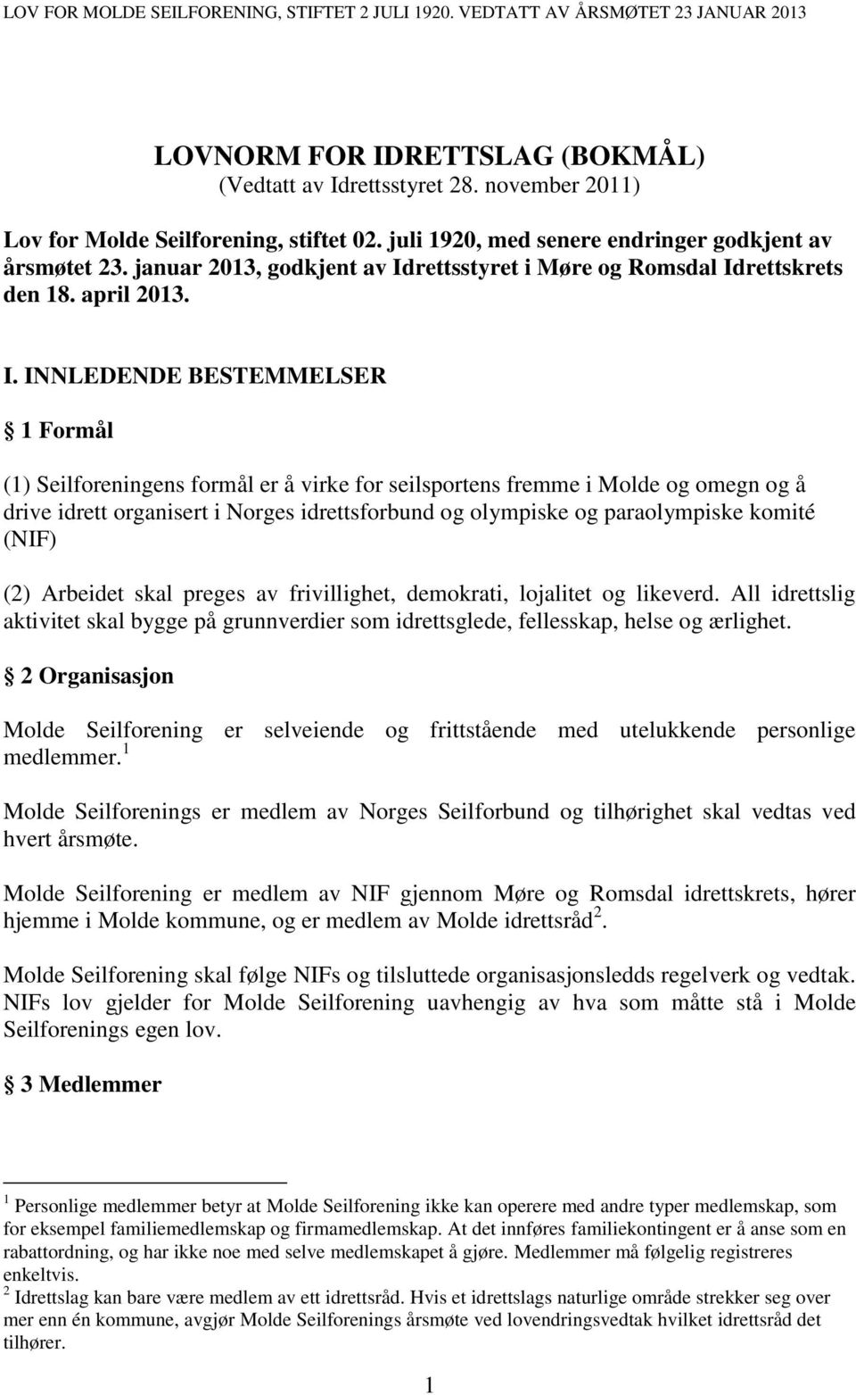 rettsstyret i Møre og Romsdal Id