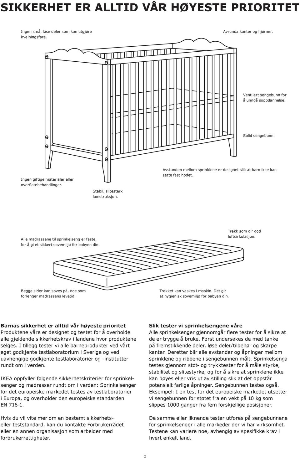 BABY KJØPEHJELP. Sprinkelsenger, madrasser og tilbehør. Bli inspirert på  IKEA.no - PDF Free Download