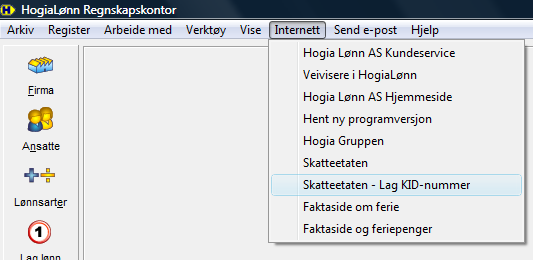 Hogia Lønn AS side 8 Endringer i Statens reiseregulativ for utlandet fra 2013 Det er gjort endringer fra og med 1. januar 2013. De nye satsene er lagt inn i denne versjonen av HogiaLønn.