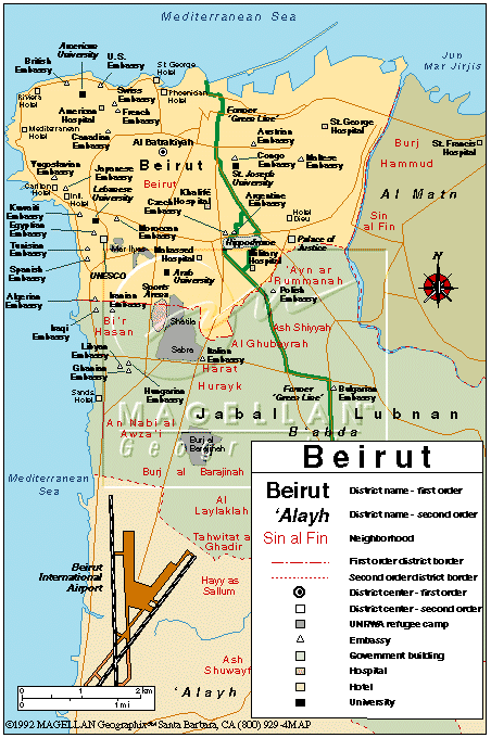 Vedlegg 3: Beirut Beirut og El Maten området: http://www.