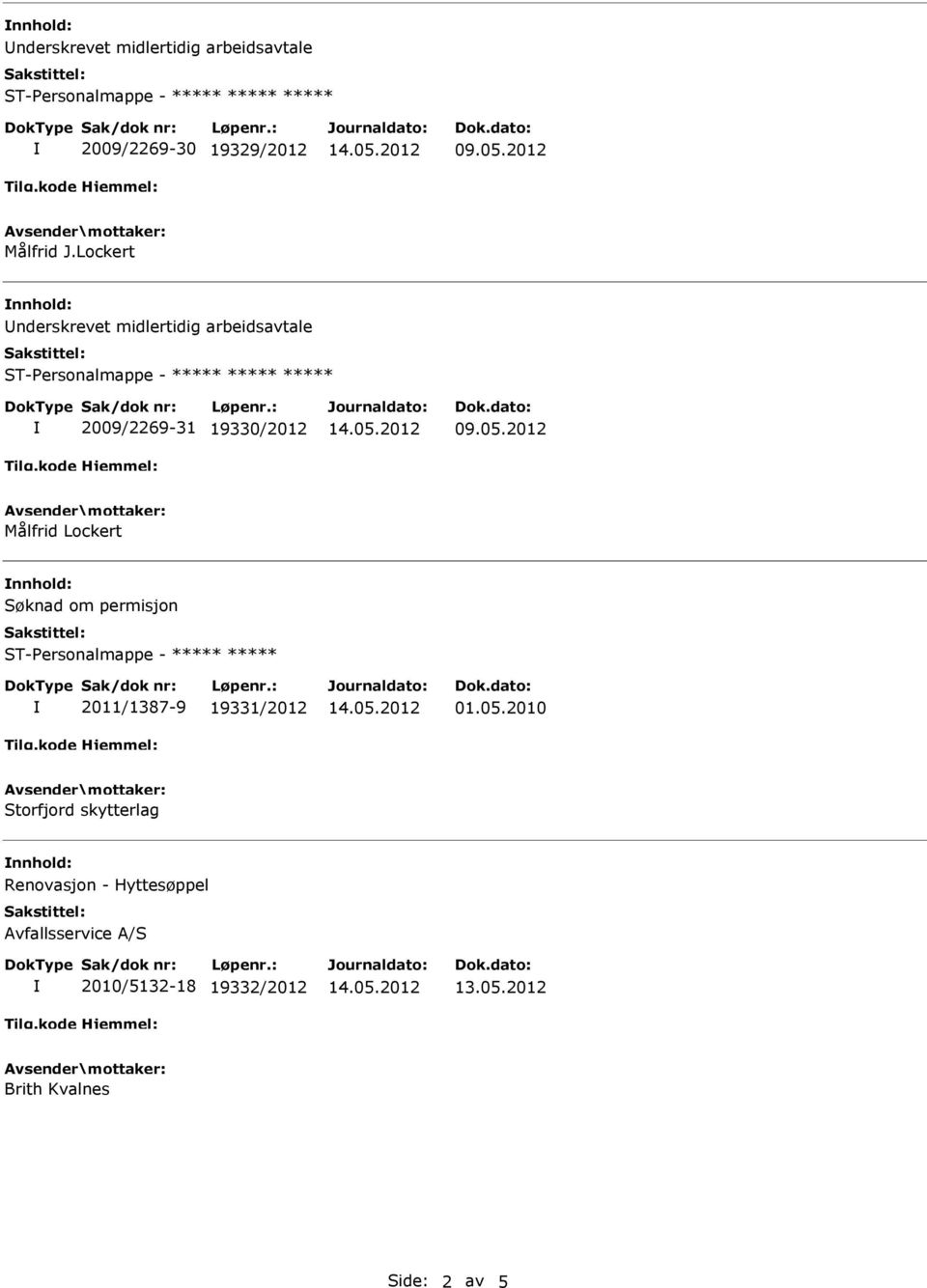 ST-Personalmappe - 2011/1387-9 19331/2012 01.05.