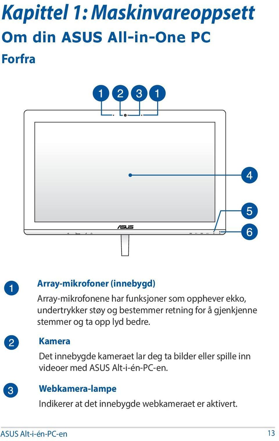 gjenkjenne stemmer og ta opp lyd bedre.