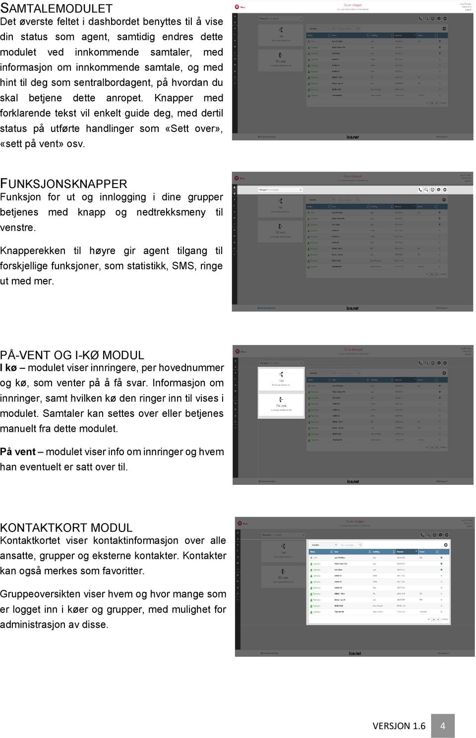 Web Sentralbord Brukerveiledning Versjon - PDF Free Download