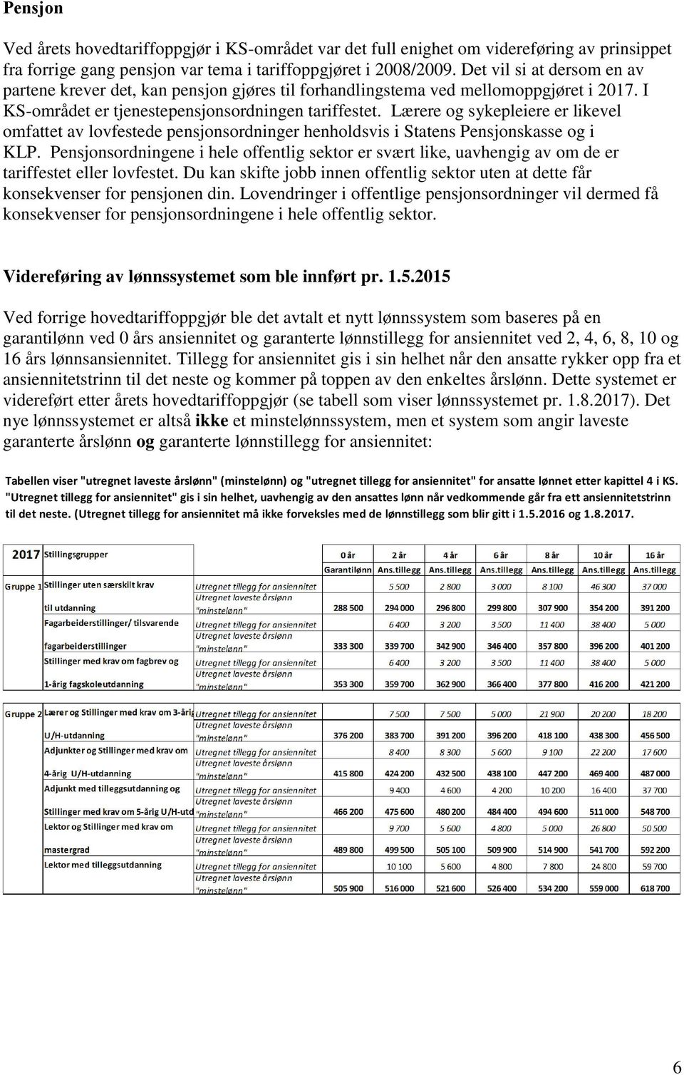 Lærere og sykepleiere er likevel omfattet av lovfestede pensjonsordninger henholdsvis i Statens Pensjonskasse og i KLP.