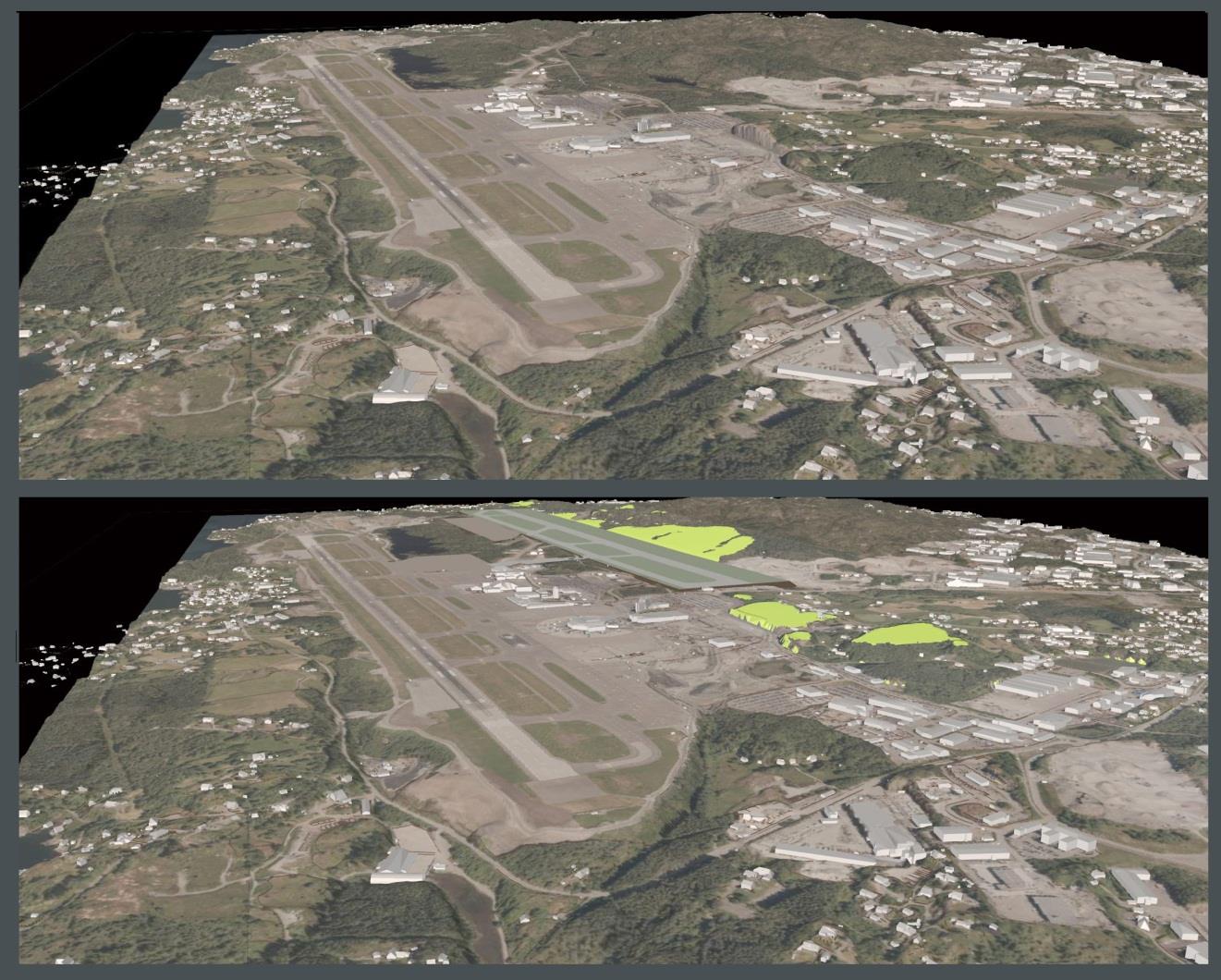 Konsekvensutredning av to rullebaner Bergen lufthavn Flesland