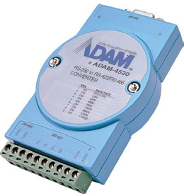 Oppkobling til PC via ADAM signalconverter Figur 4. Kobling mellom BMS og PC. Figur 4 viser eksempel på tilkobling. Grønn lampe i ADAM signalconverter vil lyse = OK.