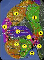 I-målnett - metro Historisk metro Målnett Overlappende nettverk Ca 2600 noder/sites 64 Core noder Flere leverandører, vanskelig automatisering Lav fleksibilitet og