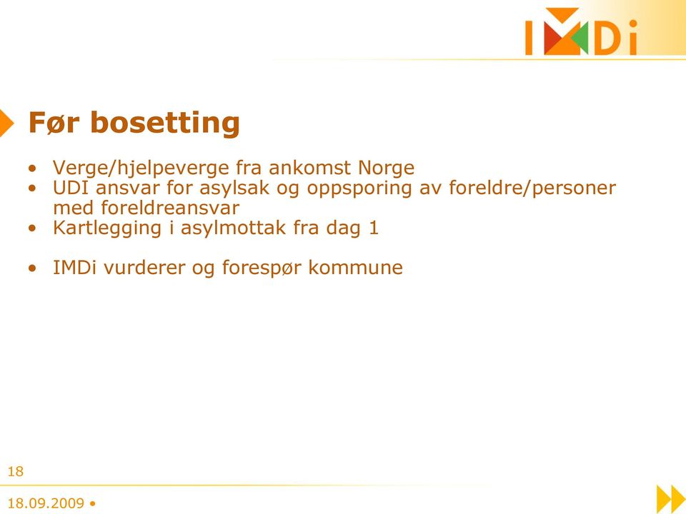 foreldre/personer med foreldreansvar Kartlegging