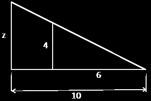 Eksempel 9 På figuren til høyre er sidene DE og GH parallelle. Forklar at trekantene DEF og GHF er formlike. Fordi DE og GH er parallelle, må vinkel G og vinkel D være like store.