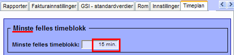 Minste felles timeblokk Du må fortelle VOS hvordan skoledagen på skolen din er oppbygd slik at eksporten til VO Timeplan inneholder riktige opplysninger om opplæringsøktenes lengde.