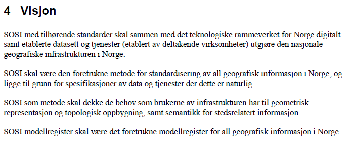 SOSI-modellregister Skal dette være det foretrukne modellregister for all