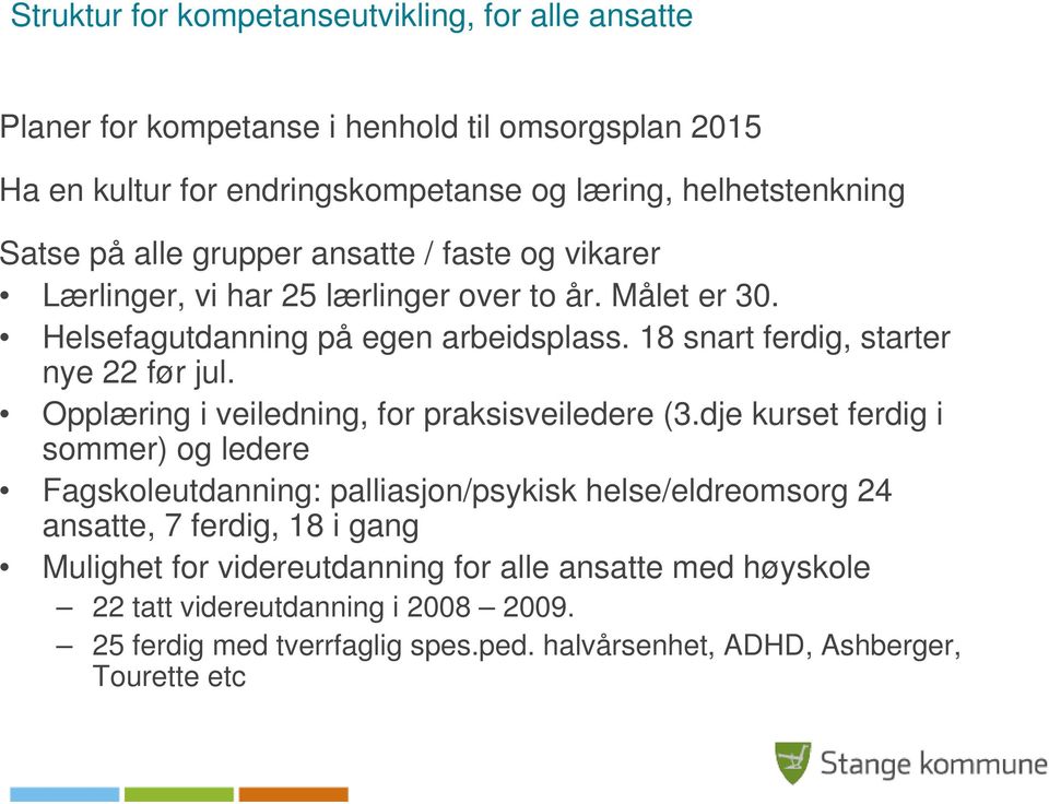 Opplæring i veiledning, for praksisveiledere (3.