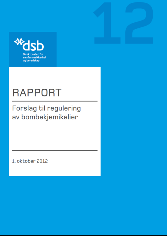 Hvordan regulere bombekjemikalier i Norge?
