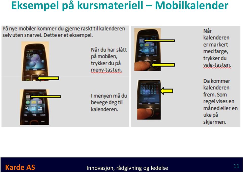 Mobilkalender Karde