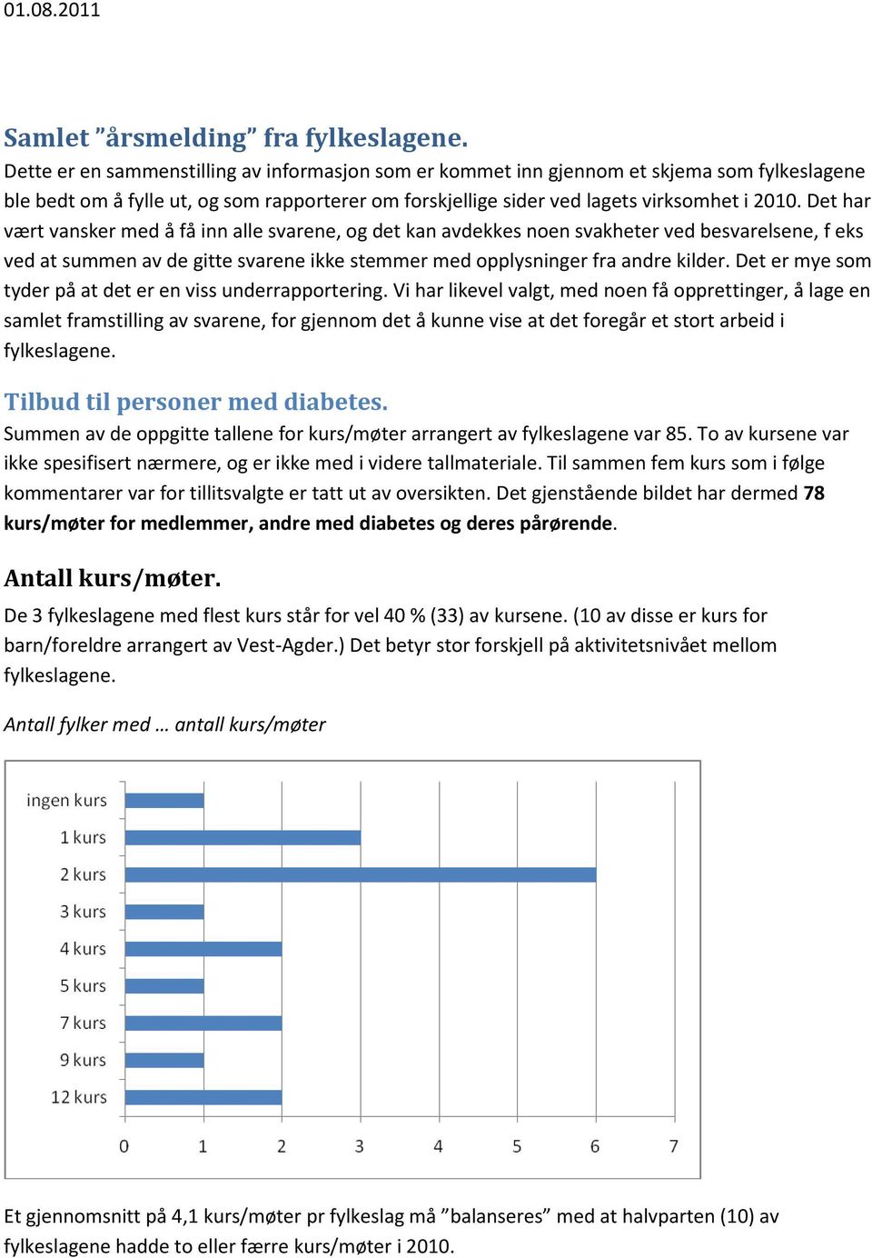 Det har vært vansker med å få inn alle svarene, og det kan avdekkes noen svakheter ved besvarelsene, f eks ved at summen av de gitte svarene ikke stemmer med opplysninger fra andre kilder.