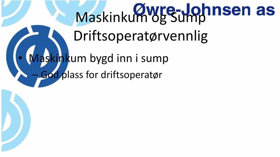 Maskinkum bygd inn i