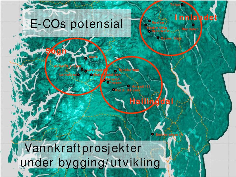 Vestredalstjern Bergsjø Frosen Hemsil III Hol 3/Usteåni Hallingdal