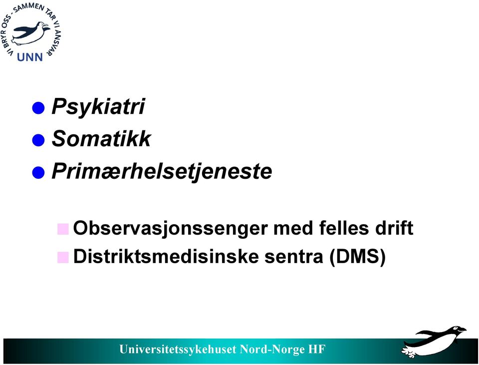 Observasjonssenger med