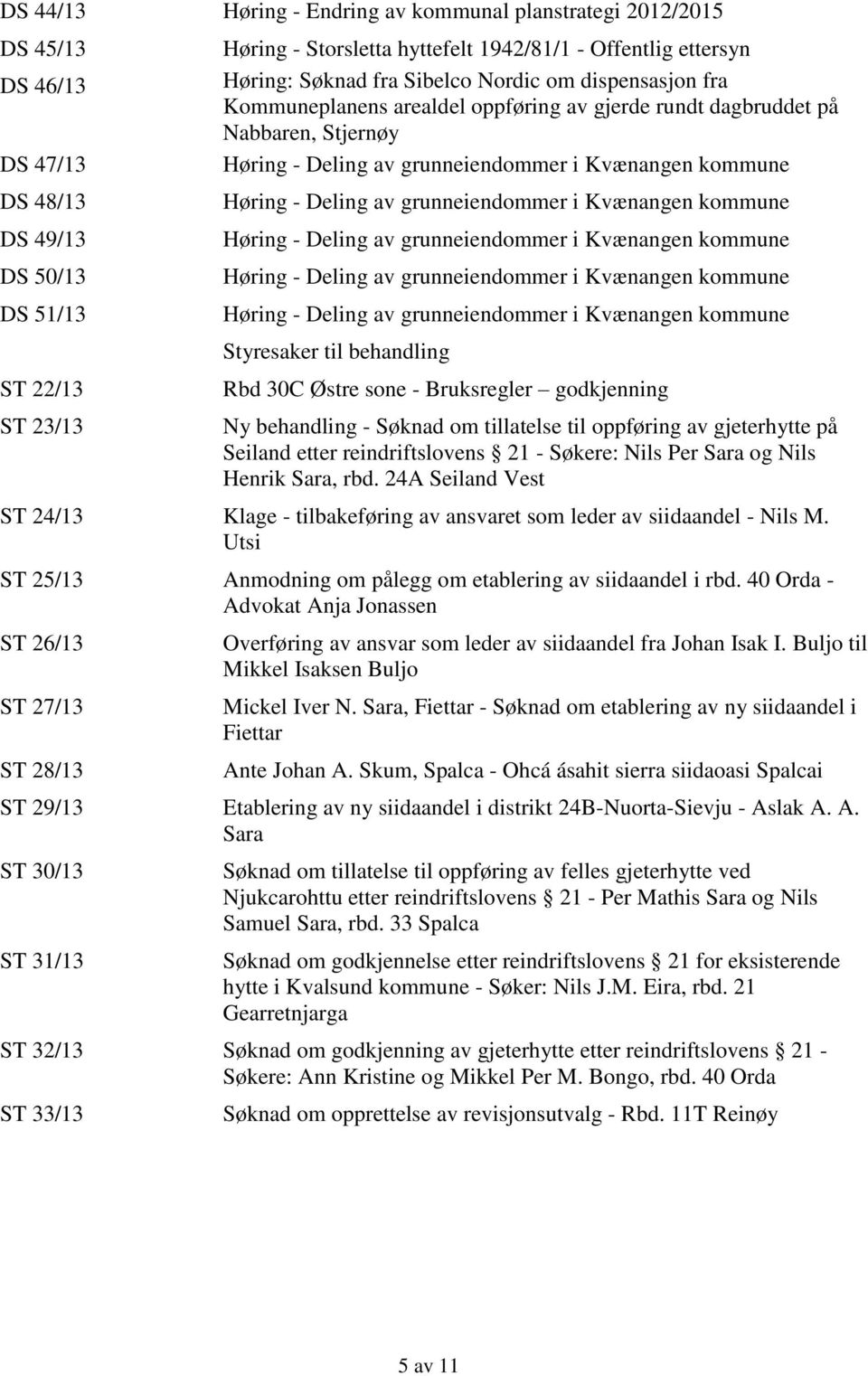 Bruksregler godkjenning Ny behandling - Søknad om tillatelse til oppføring av gjeterhytte på Seiland etter reindriftslovens 21 - Søkere: Nils Per Sara og Nils Henrik Sara, rbd.