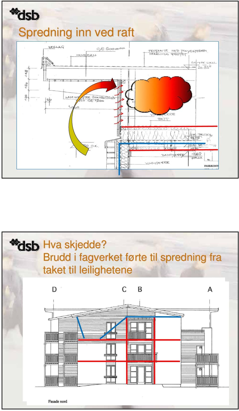 Brudd i fagverket førte f