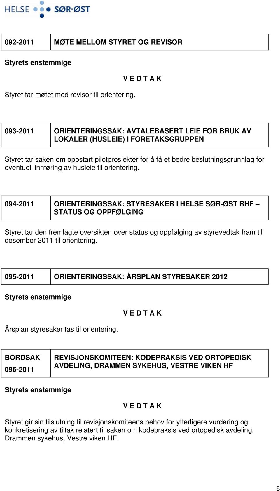 av husleie til orientering.