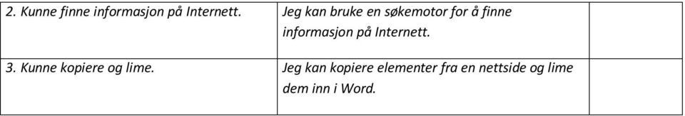 informasjon på Internett. 3.