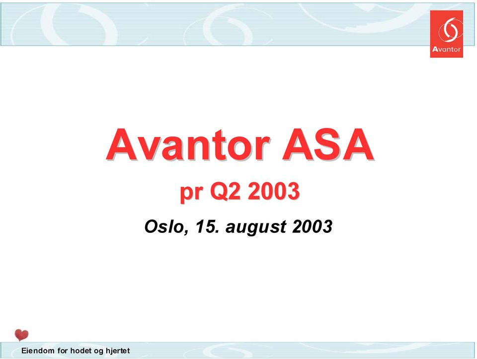 2003 Oslo,