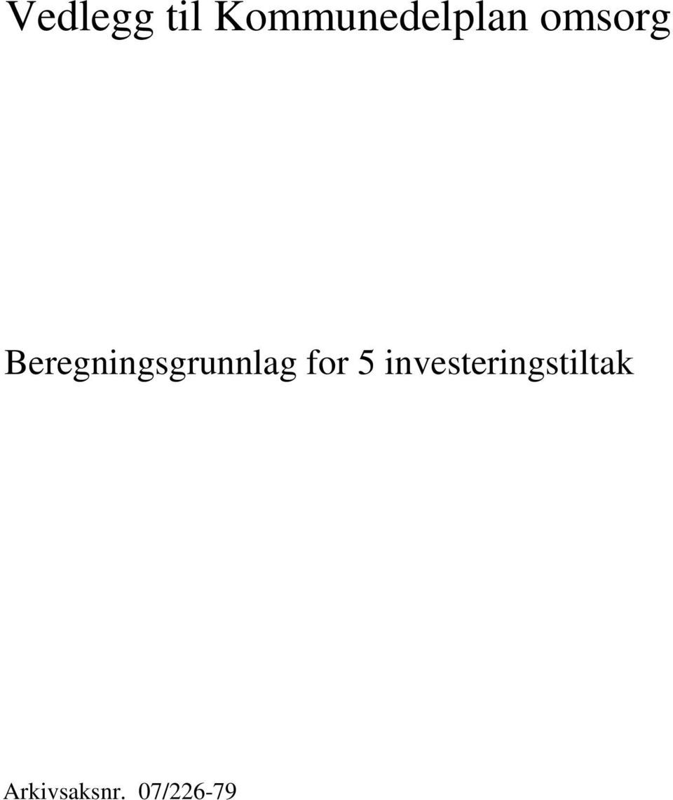 Beregningsgrunnlag for 5