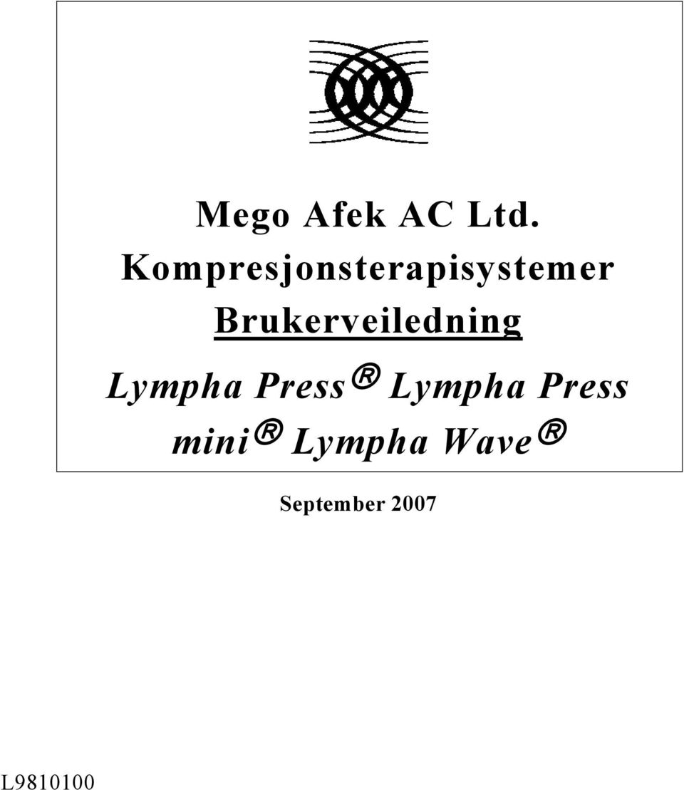 Brukerveiledning Lympha Press