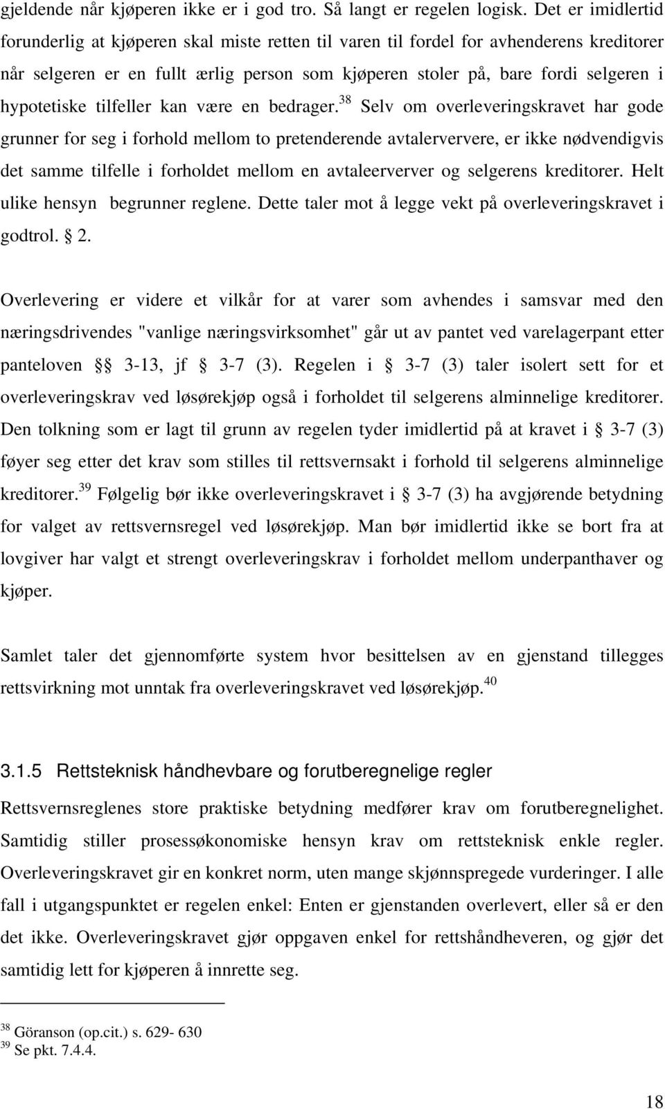 hypotetiske tilfeller kan være en bedrager.