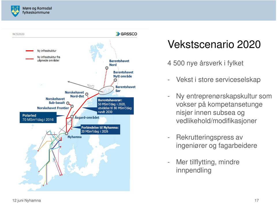 kompetansetunge nisjer innen subsea og vedlikehold/modifikasjoner -