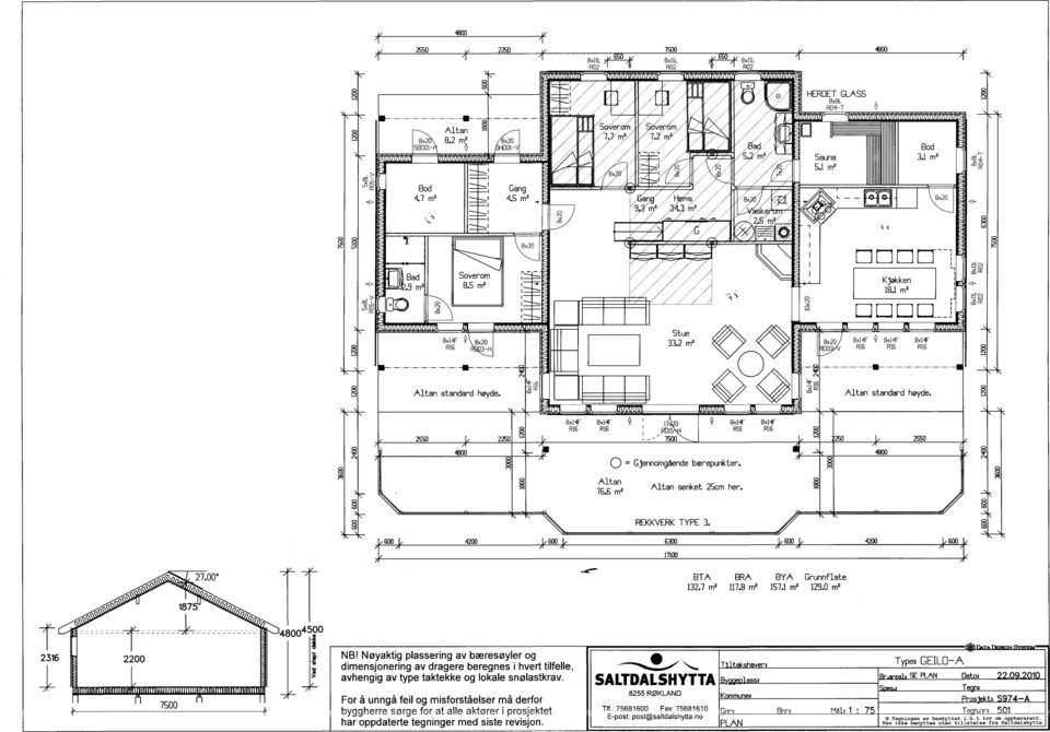 2 m2 8x20 8x1F 8x1AF 8x11F DO R16 R16 R16 Altan standard høyde. Crli- CD.C2 Altan standard høyde. 8 2550 2250 4800 8x11F 8x11F 17 0 8x11F 8x11F R1G R16 KIIS R16 R16 7500 (D Gjennomgående bærepunkter.