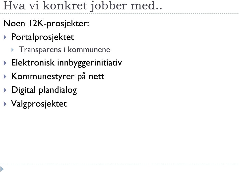 Transparens i kommunene Elektronisk