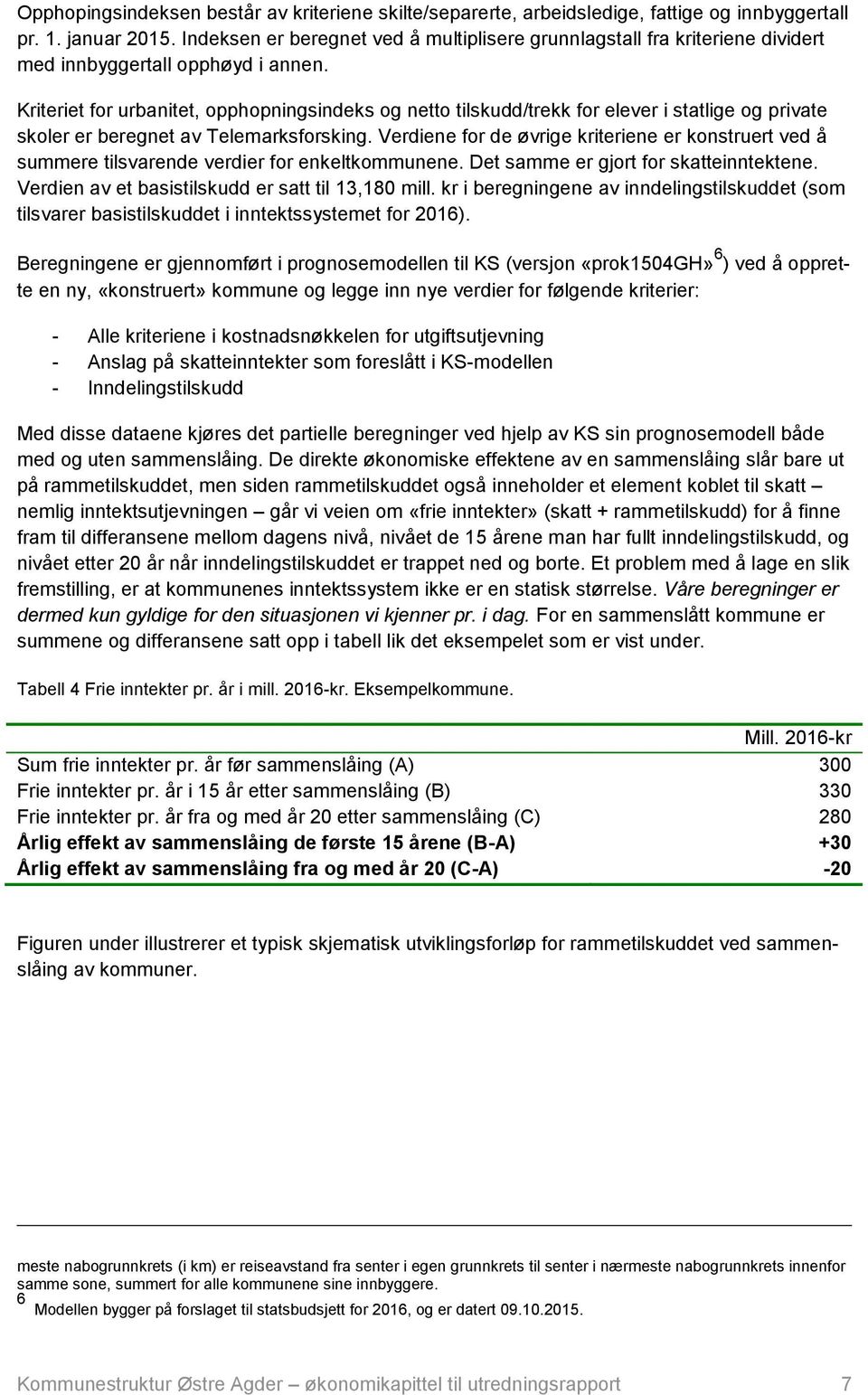 Kriteriet for urbanitet, opphopningsindeks og netto tilskudd/trekk for elever i statlige og private skoler er beregnet av Telemarksforsking.